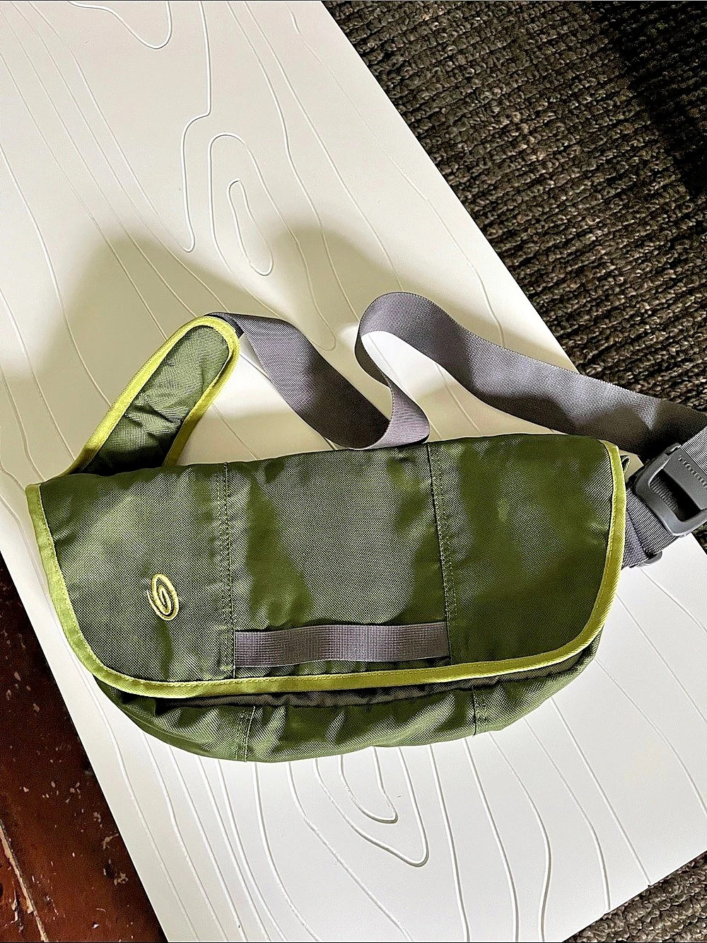 Timbuk2 Classic Messenger Bag Green Crossbody